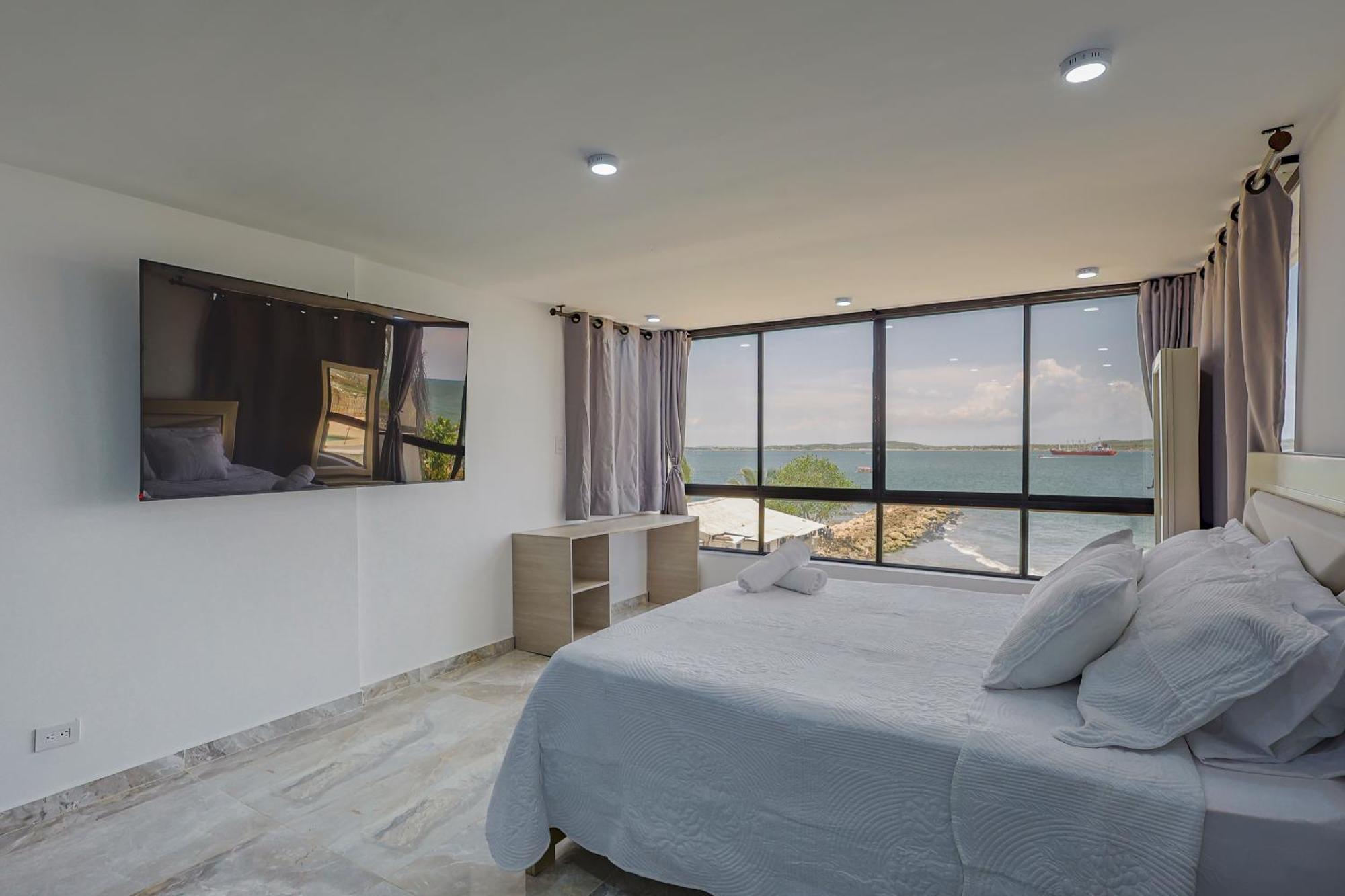Lujoso Con Vista Al Mar Apartment Cartagena